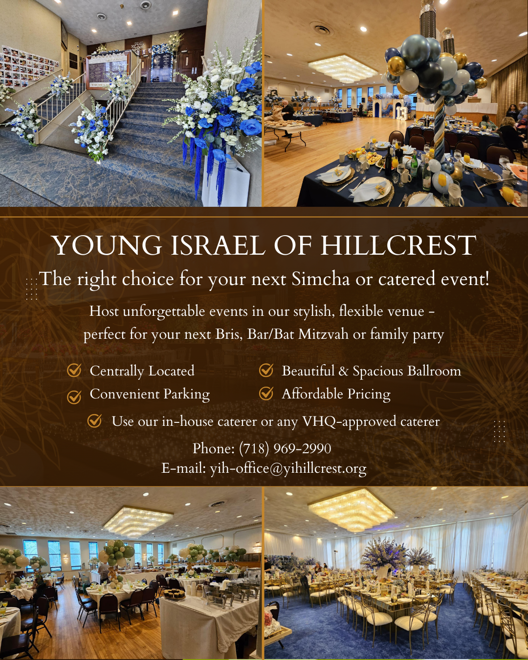 YIH Catering for Simchas